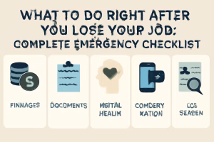 What to Do Right After You Lose Your Job